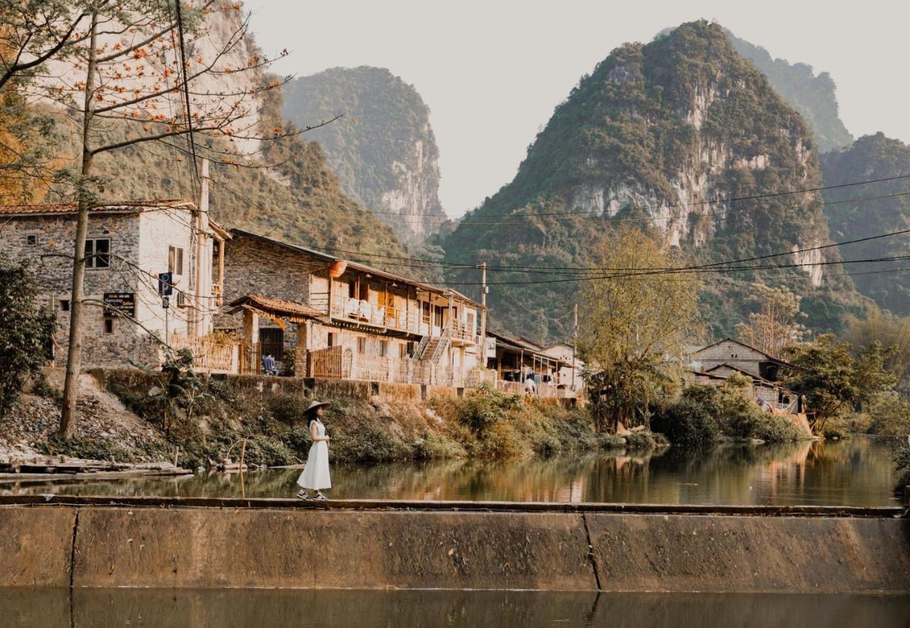 Yen Nhi Homestay Ban Gioc カオバン エクステリア 写真
